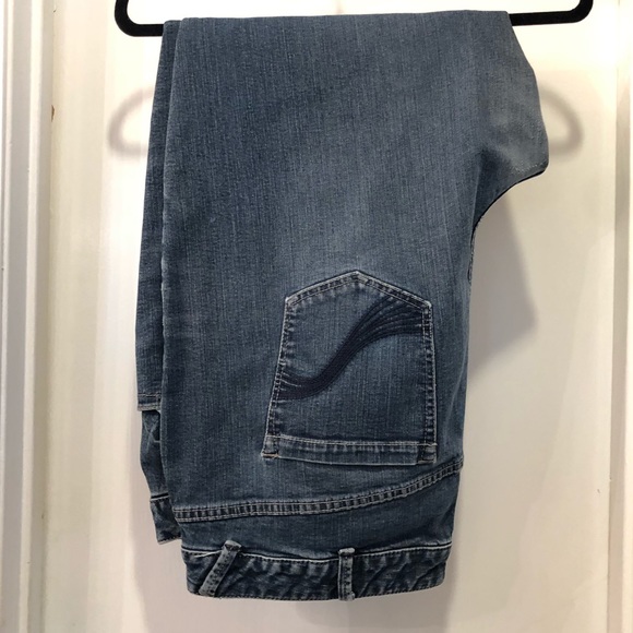 Lane Bryant Denim - Lane Bryant Genius Cut Skinny Cuffed Jeans 24w
